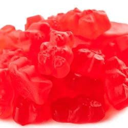 Strawberry Gummy Bears Bulk Food Service 20 lbs/9.07 kgs