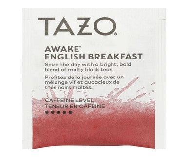 Tazo Awake English Breakfast Tea Bags 20 CT (6/Case)