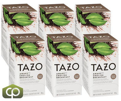 Tazo Awake English Breakfast Tea Bags 20 CT (6/Case)