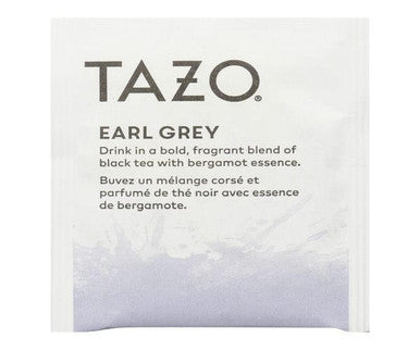Tazo Earl Grey Tea Bags 20 CT (6/Case) Classic Blend