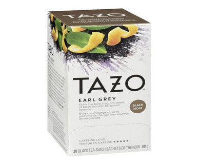 Tazo Earl Grey Tea Bags 20 CT (6/Case) Classic Blend