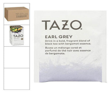 Tazo Earl Grey Tea Bags 20 CT (6/Case) Classic Blend