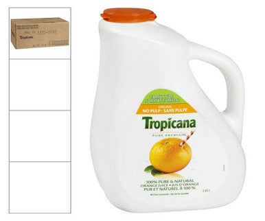 Tropicana Pure Premium Original Orange Juice 2.63L/88 ounces (6/Case)