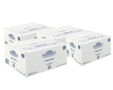 Ghirardelli 10 lb. Classic White Frappe Mix 4 Packs