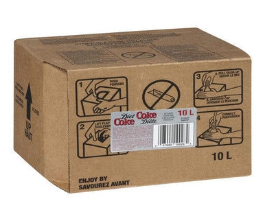 Coca Cola Soda Coke Diet Pop Postmix 10 LT/2.6 Gallon