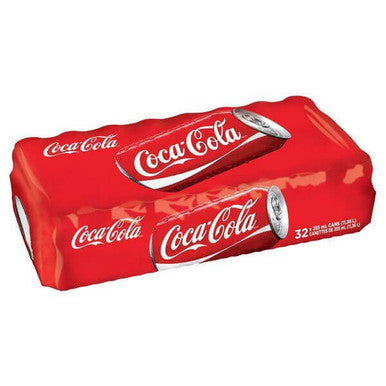 Coca Cola Soft Drink Can | 355ML/Unit, 32 Units/Case