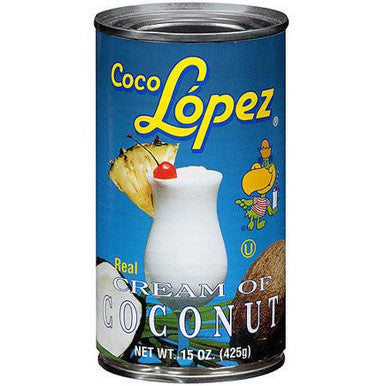 Cream of Coconut by Coco Lopez 15 oz (Pack of 3)