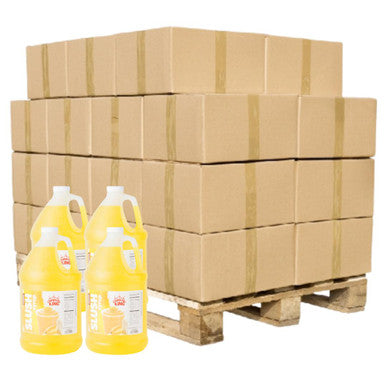 Concession Stand Banana Slushy Syrup 5:1 Bulk Food Service Concentrate | 1 Gallon | 4/case | 48 Cases Per Pallet (192 Gallons)