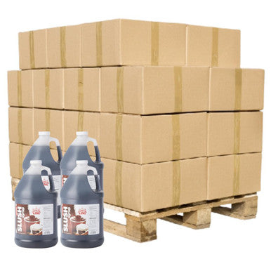 Concession Stand Root Beer Slushy Syrup 5:1 Bulk Food Service Concentrate | 1 Gallon | 4/CASE | 48 CASES PER PALLET (192 BOTTLES)