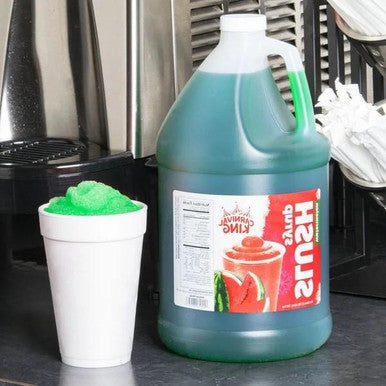 Concession Stand Watermelon Slushy Syrup 5:1 Bulk Food Service Concentrate | 1 Gallon | 4/case | 48 Cases Per Pallet (192 Gallons)
