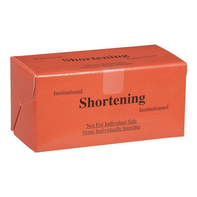 Bunge Institutional Shortening, Non Hydrogenated, Bunge | 454G/Unit, 36 Units/Case