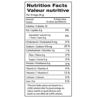 Danielâ€™s Sliced Green JalapeÃ±o Peppers - 3.78 L | Tangy and Spicy Pepper Slices