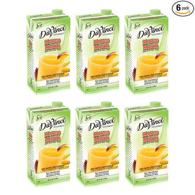 DaVinci Gourmet 64 fl. oz. Elevate Mango Mania Real Fruit Smoothie Mix (6/Case)