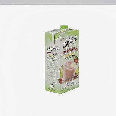 DaVinci Gourmet 64 fl. oz. Strawberry Banana Real Fruit Smoothie Mix (6/Case)