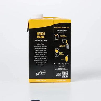 DaVinci Gourmet Mango Mania Real Fruit Smoothie Mix - 48 fl. oz./3 lbs - 6/Case