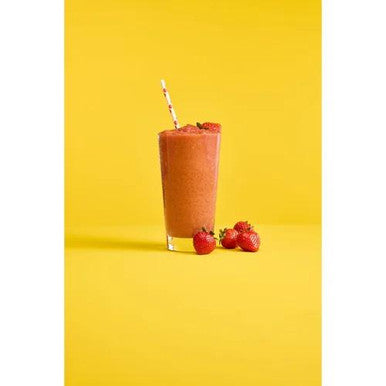 DaVinci Gourmet Strawberry Bomb Real Fruit Smoothie Mix - 48 fl. oz./3 lbs - 6/Case