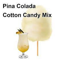 Great Western Great Floss Pina Colada Cotton Candy Concentrate Sugar - 1 lb. Container (12/Case)