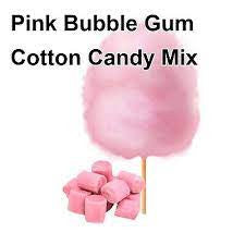 Great Western Great Floss Pink Bubble Gum Cotton Candy Concentrate Sugar 1 lb. Container (12/Case)