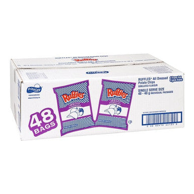 Ruffles All Dressed Potato Chips | 40G/Unit, 48 Units/Case