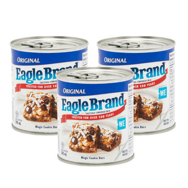 Eagle Brand Sweetened Condensed Milk Original - 3 x 300mL | Creamy and Delicious Dairy Delight