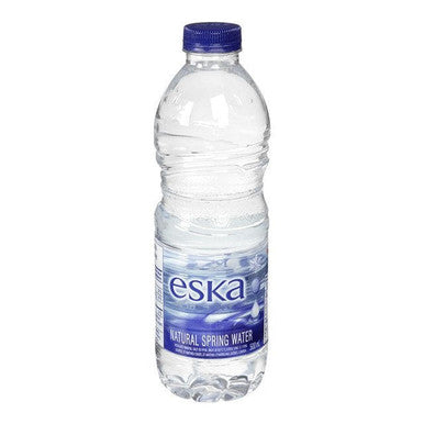 Eska Natural Spring Water, Polyethylene | 500ML/ 24 Units/Case (PALLET 60 CT)