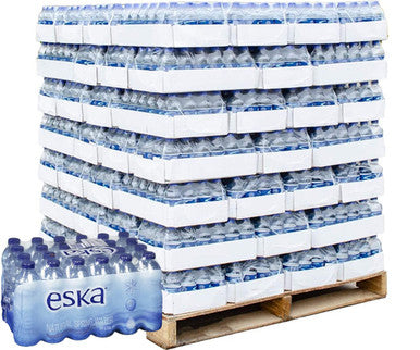 Eska Natural Spring Water, Polyethylene | 500ML/ 24 Units/Case (PALLET 60 CT)