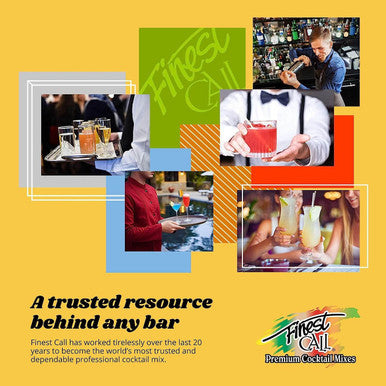 Finest Call Premium Fruit Puree Drink Mix, 1L Variety Pack of 6