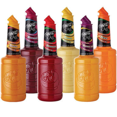 Finest Call Premium Fruit Puree Drink Mix, 1L Variety Pack of 6