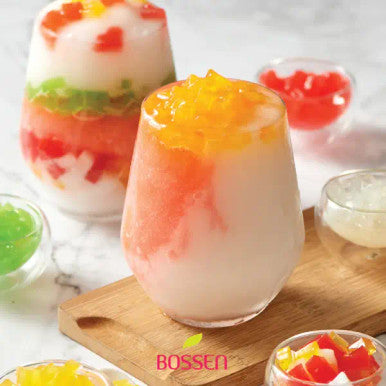 Bossen Pineapple Jelly Topping 8.38 lb. (3.8 kg) - 4/Case | Tropical Pineapple