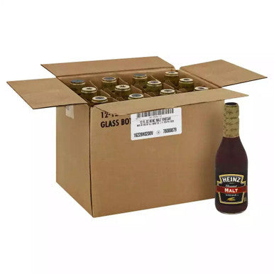 Heinz 12 oz. Gourmet Malt Vinegar - 12/Case