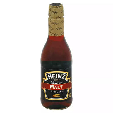 Heinz 12 oz. Gourmet Malt Vinegar - 12/Case