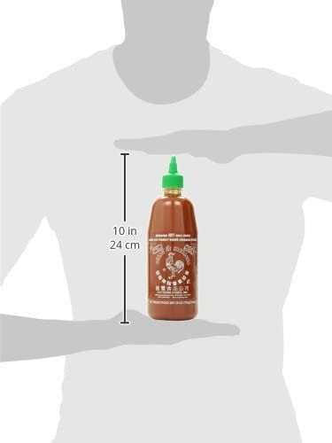 Huy Fong Sriracha Hot Chili Sauce 28oz. bottle, (12/Case)