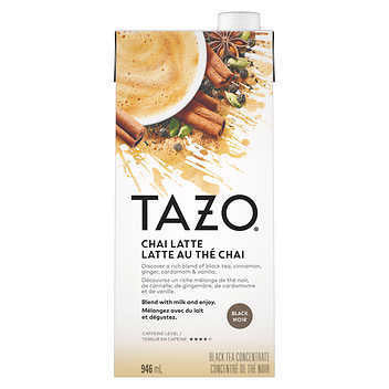 TAZO Chai Tea Latte 1:1 Concentrate 946ml/32 Fl Oz (6/Case)