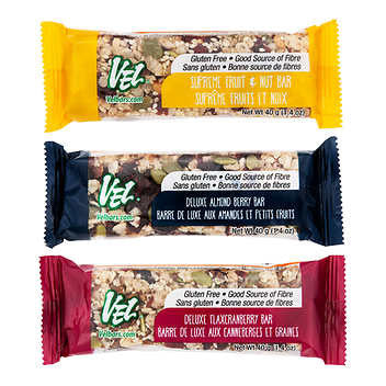 VEL Bars Variety Pack - 15 Bars, 40g (1.4 oz) Each - Diverse and Delicious Snacking Experience