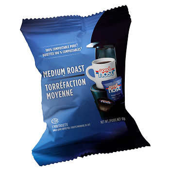 Goodhost Medium Roast Coffee Pods - 160 Count