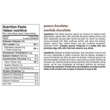 Love Good Fats Chewy Nutty Peanut Chocolatey Nut Bars - 2 Packs, 480g Total