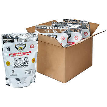 Medallion Milk Skim Milk Powder - 4 Packs, 1 kg Each - Versatile Dairy Solution