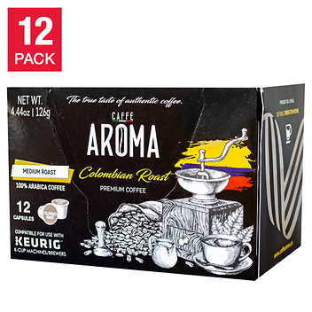 Caffe Aroma Colombian Roast Coffee Capsules - 144