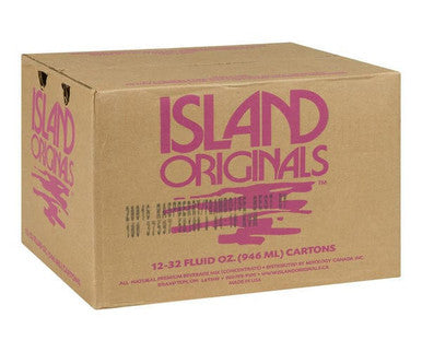 Island Original Drink Mix Bar Daiquiri Raspberry FROZEN 32 OZ (12/Case)