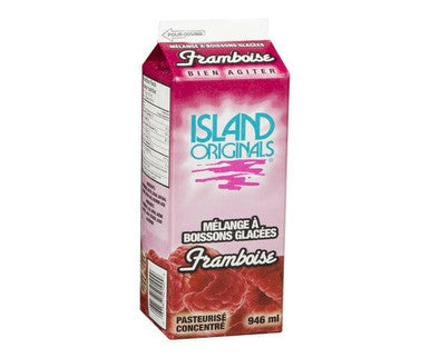 Island Original Drink Mix Bar Daiquiri Raspberry FROZEN 32 OZ (12/Case)