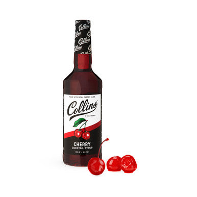 Collins Cherry Cocktail Syrup, 32oz/946ml