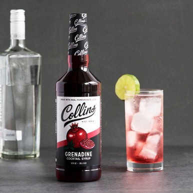 Collins Grenadine Cocktail Syrup, 32oz./946ml
