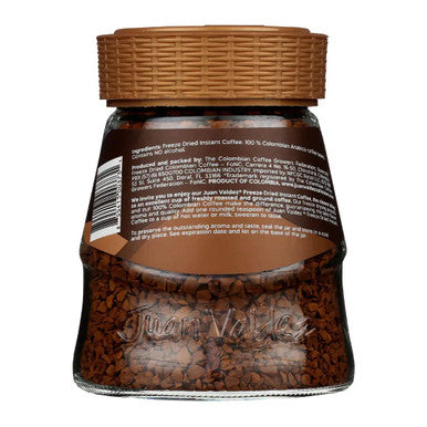 Juan Valdez Coffee Classic Instant 3.5 oz (6-Case) - Experience the Essence of Premium Colombian Coffee