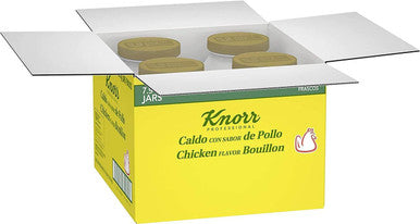 Knorr 7.9 lb. Caldo de Pollo / Chicken Bouillon Base - 4/Case
