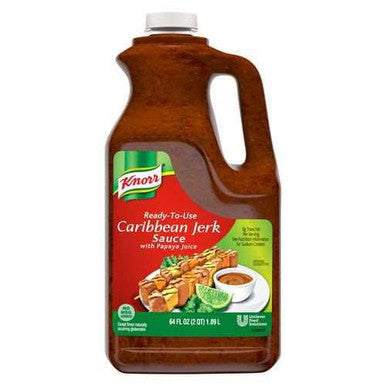 Knorr Professional Ready-to-Use Caribbean Jerk Sauce with Papaya Juice Jug 64oz (4/case)