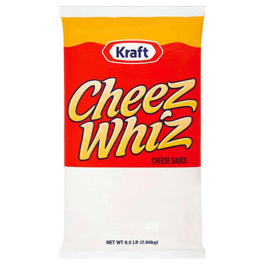 Cheez Whiz Original Cheese Sauce Bulk Food Service 6.5 lbs (6/Case)