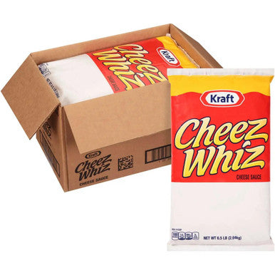 Cheez Whiz Original Cheese Sauce Bulk Food Service 6.5 lbs (6/Case)