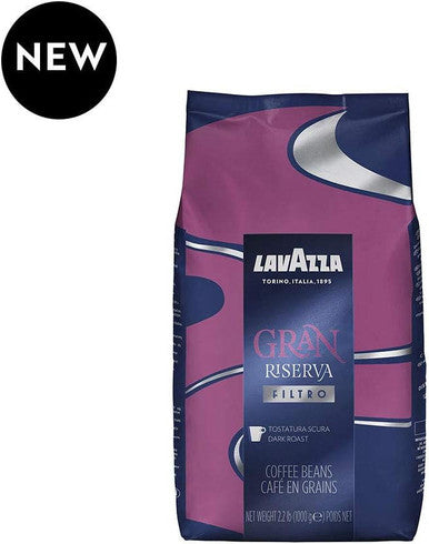 Lavazza Gran Riserva Filtro Whole Bean Filter Coffee 2.2 lb. (6/Case)