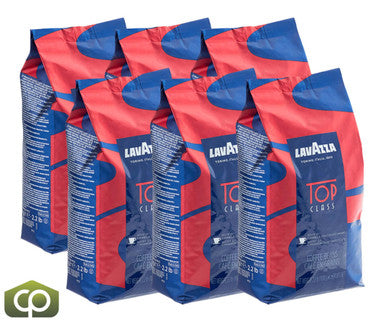 Lavazza Natural Arabica Top Class Whole Bean Espresso 2.2 lb. (6/Case)