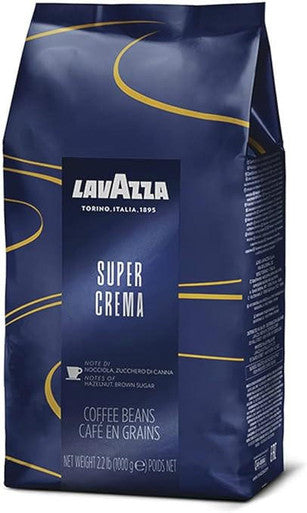 Lavazza Super Crema Whole Bean Espresso 2.2 lb (6/Case)